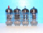 12at7 Rca Radio Audio Amplifier Vintage Vacuum Tubes 4 Valves Tested Ecc81 6201