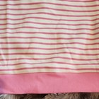 Big Juicy Fashions Top  New Without Tags  Size L  Pink And White Puff Sleeve