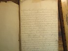 Antique Ephemera Document  Handwritten History Of The Us Federal Constitution