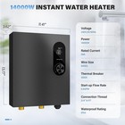 Baococo Hygxth018x14 14kw Tankless Water Heater Electric Digital Display