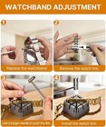 Adjustment Watch Band Strap Link Pin Remover Spring Bar Repair Resizing Tool Kit