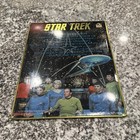 Star Trek Team Metal Vintage Enterprise Display Art 1996 Factory Sealed 8x11
