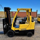 2021 Hyster S60ft 6000lb Used Forklift Triple Mast Sideshift 9925hrs