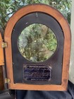 1870s Jerome   Co New Haven Rosewood Mantle Clock  Video - Unusual Embossed Door