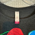 Ugly Christmas Womens Xl Santa s Favorite Christmas Sweatshirt Charcoal Festive