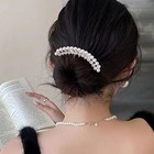  Crystal Hair Side Combs Rose Gold Pearl Twist Comb Bridal Hair Accessories 