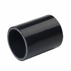 2  Black Turbo intake intercooler Piping Silicone Coupler Hose 51mm  t-clamp