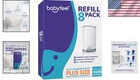 Odor-neutralizing Dekor Plus Diaper Pail Refills  8 Pack - 4640 Diapers Capacity