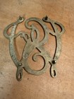 Virginia Metalcrafters George Washington Cypher Brass Trivet