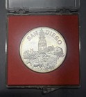 1969 San Diego 200th Anniversary Us Mint Commemorative Silver Medal W  Case