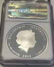2013  1 Oz  Silver Year Of The Snake -colorized-pf 70 Uc-first 500-comb Ship 