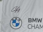 Cam Young Signed Bmw Championship Golf Pin Flag Fedex Pga Autograph Bas K18