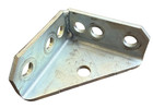 Unistrut P2484 Ps3373 7-hole 90   Gusseted Corner Angle Bracket Galvanized