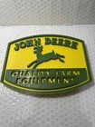John Deere Custom Tractor Logo   3d Printed Wall Sign