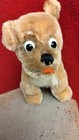 Steiff Vintage  mopsy  Dog 1958-60 5 Inch Sitting Mohair With Button    Ean 3322