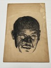 Antique Painting Thrifty Drug Store Ice Cream Mystery Illustration 1930   s Lot