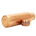 Pure Copper Water Bottle For Ayurveda Health Benefits Leak Proof 1000 Ml