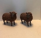 Heart Of A Shepherd 2 Resin Figurines Nos Standing Dark Sheep 2008 Nativity