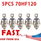 5pcs 70a 1200v 70hf120 High Power Rectifier Metal Stud Type Rectifier Diodes Us