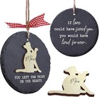 Sympathy Gift For Loss Of Dog Or Cat Memorial Stone Ornament Christmas Gifts Pet