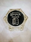 Vintage Glass Ashtray From  michel s  In Brooklyn  N y   Established In 1910 