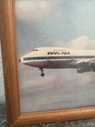 Vintage Pan Am Boeing 747 Framed Poster   Print