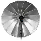 Parabolic Photography Umbrella For Photo video 39  Silver Reflect Translucent