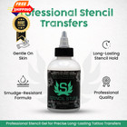 Stencil Stuff Tattoo Transfer Gel     4oz 4 Ounce  Off White 