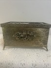 Vtg Filigree Gold Tone Vanity Toothbrush Paste Holder 6 Slots Hollywood Regency