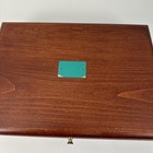 Reed   Barton Eureka Silverware Flatware Tarnish Proof Storage Chest Wooden Box