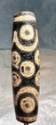 Tibetan Old Agate 15 Eyed Dzi Bead  Nice Weathering Talisman  Large Bead    