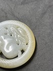 19th Century  Chinese Antique  Hetian Jade Pendant                    