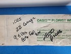 Oasis Florist Wire 22 Gauge 18   9 5 Lb Package - Approximately 2800 Pieces  