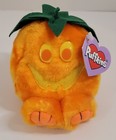 Swibco Vintage Puffkins 6696 Limited Edition Jack Pumpkin Soft Beanie Plush Tag