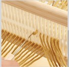 12 Inches Rigid Heddle Loom  Weaving Loom Kit With Shed Stick  Wooden Multi-craf