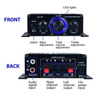 400w 12v 2 Channel Stereo Audio Power Amplifier Hifi Bass Amp Car Home