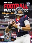 New 2025 Beckett Football Card Annual Price Guide  42 Edition W jayden Daniels