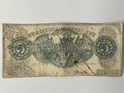 1863  5 Dollar Louisiana Confederate Note Civil War Era Great Condition  25509