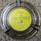 Vintage  el Rancho Vegas  Glass Ashtray - From The First Lv Strip Casino  1950 s