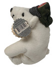 Vintage Coca-cola Bean Bag Plush Bear 1998