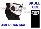 Usa-made-skull-motorcycle-face-mask-neck-tube-tubular-gaiter-biker-bandana-cover