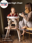 6 In 1 Baby High Chair  Convertible Infant Feeding Chair For Babies   Toddlers T