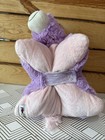 2010 Pillow Pets Pet Pee-wees 12 5 x11  Purple pink Plush Stuffed Unicorn