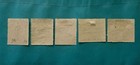 Antique Labuan north Borneo Stamps Issues 1879-1900  50  52  54  57  58 Used