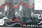 Lot Of 19 Sets- L-style Red And Black Flights