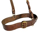 Original Ww1 British Army Officer Leather Sam Browne Belt  pre 1916 