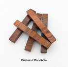 Cocobolo Pen Blanks - Exotic Hardwood For Woodworking  High-end Projects
