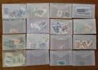 World Stamp Collection- Large Lot In Glassines display Cards pages   More 1000 s
