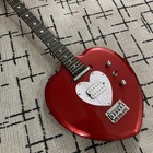 Metallic Red Heart Breaker Electric Guitar 6 String Solid Body Hot Sale  