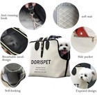      Luxury Canvas   Leather Pet Carrier   Airflow-friendly Pet Tote   Travel Gift